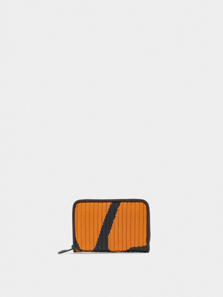 Cartera De Punto Estampado multicolor