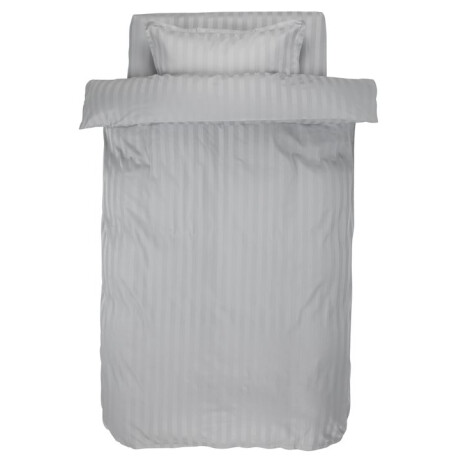 Juego sábana y funda nórdica NELL 155x220 gr Gris claro