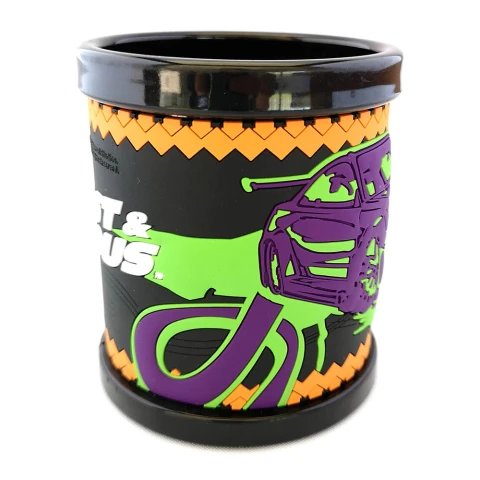 Taza Rápido y Furioso de Goma Eva 300 ml U