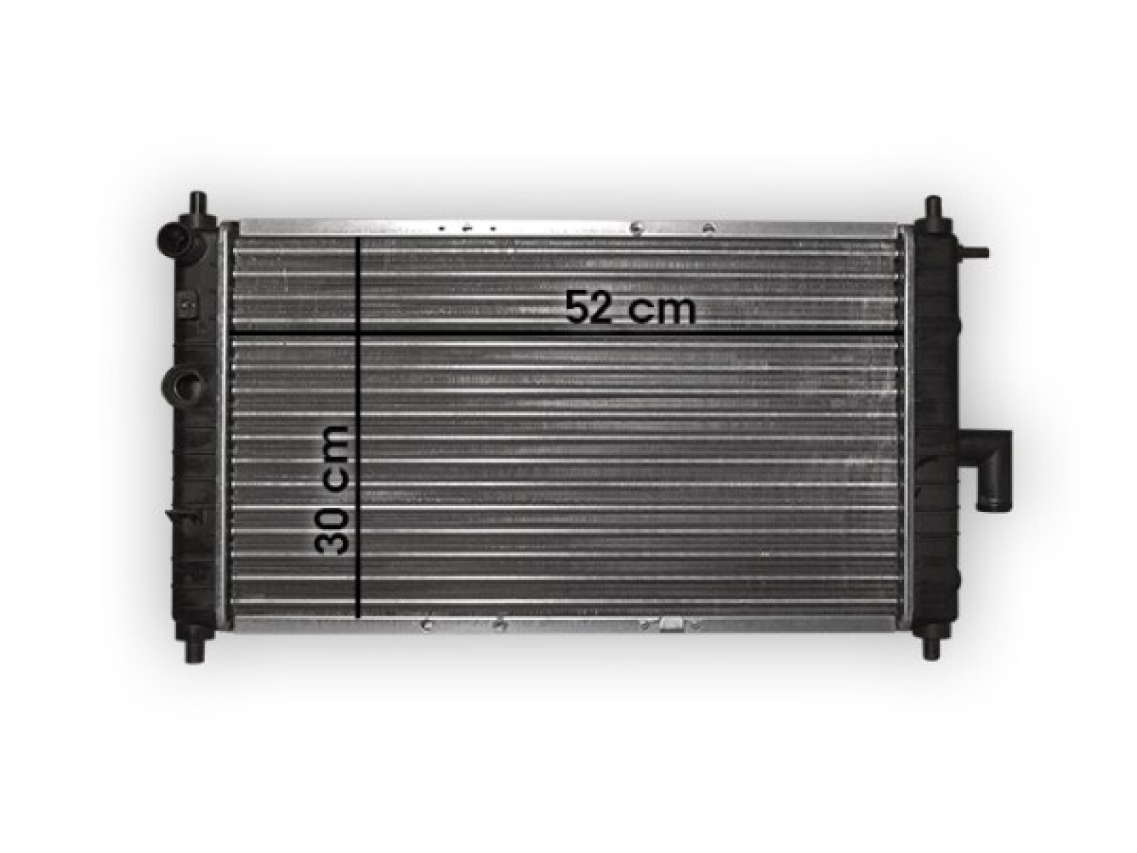 RADIADOR CHERY QQ 800CC (50X30) - 