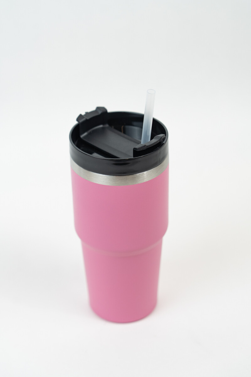 Vaso Térmico Calu - Rosa 