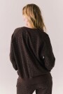 COTTON FLEECE VALENTINE PULLOV Leopardo