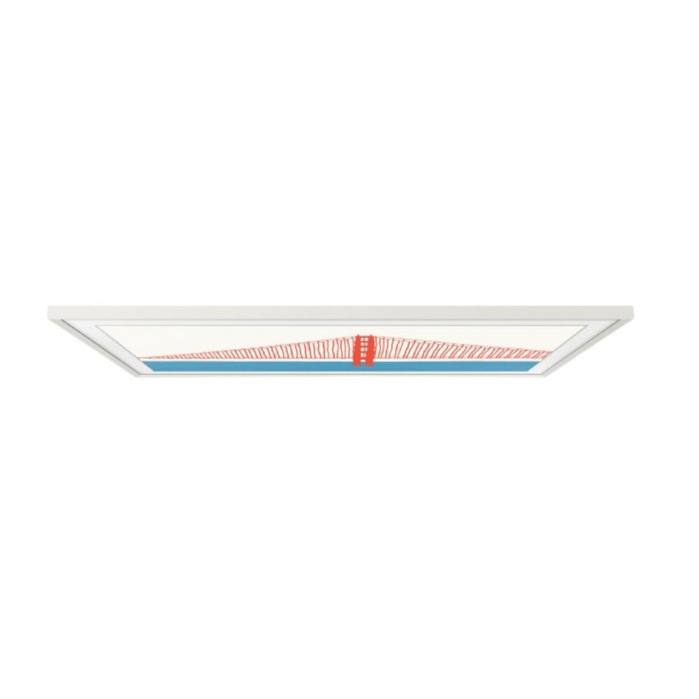 Marco Intercambiable para Televisor Samsung Frame Smart TV 55" Blanco