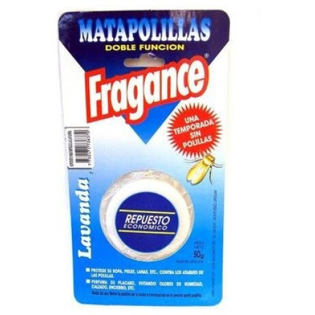 REPUESTO MATAPOLILLA PARADICLORO PERCHA LAVANDA FRAGANCE REPUESTO MATAPOLILLA PARADICLORO PERCHA LAVANDA FRAGANCE