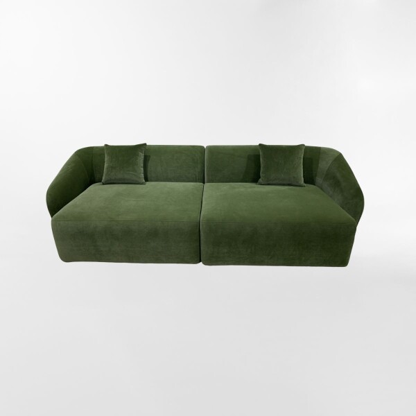 Sofá MOCA VERDE - 3 CUERPOS