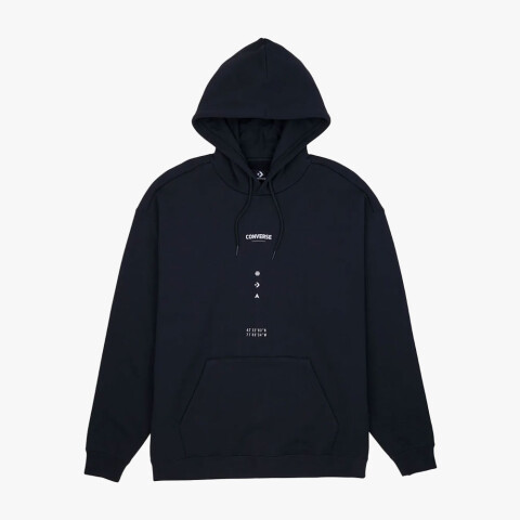 WORDMARK GRAPHIC HOODIE CONVERSE BLACK BLACK