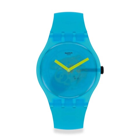 Reloj Swatch Ocean Blur SUOS112 en silicona azul Reloj Swatch Ocean Blur Suos112 En Silicona Azul