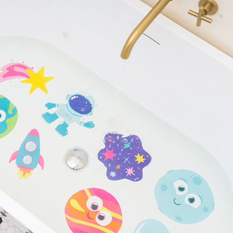 GP-FIN-GRIPS Calcomanías Antideslizantes Para Bañera Modelo Galaxy