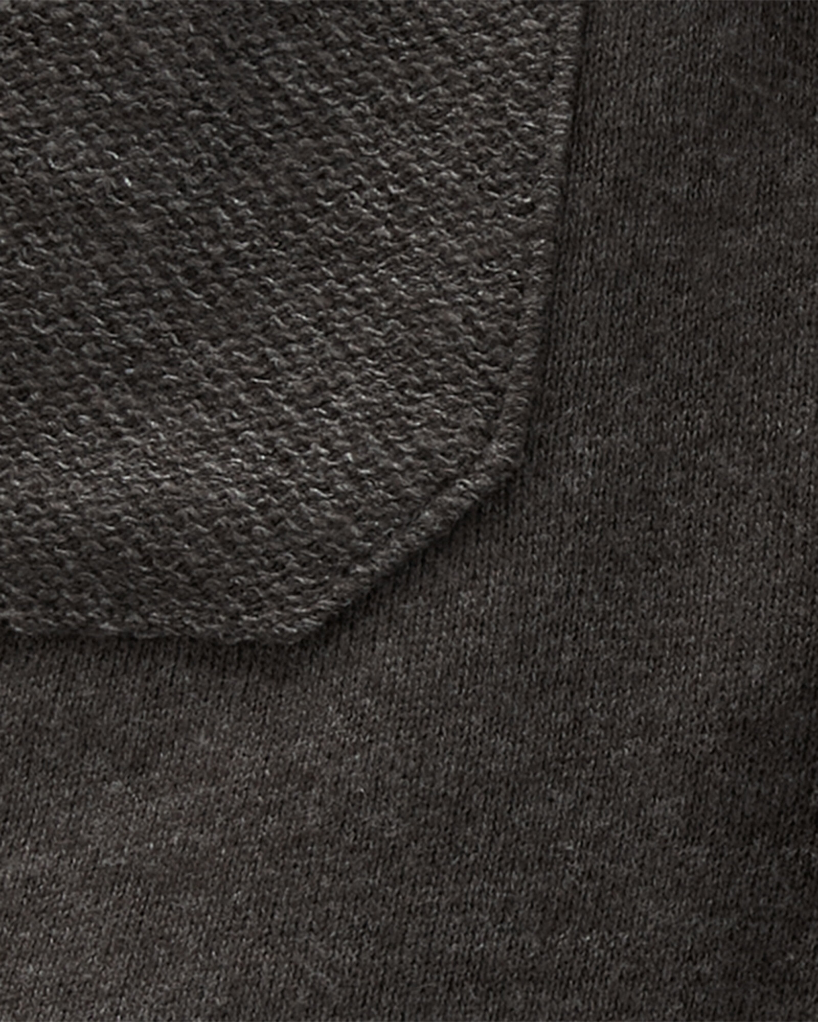 Short de algodón, con bolsillo trasero, gris oscuro Sin color