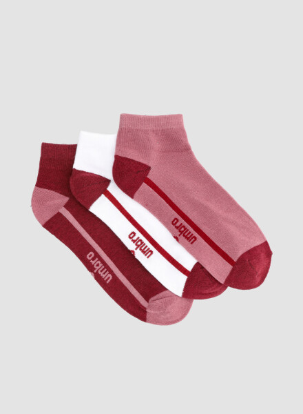 Pack x 3 media corta lisa individual umbro Variante 39