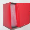 CARPETA YIL 13 DIVISIONES A4 CON ELÁSTICO ROJO