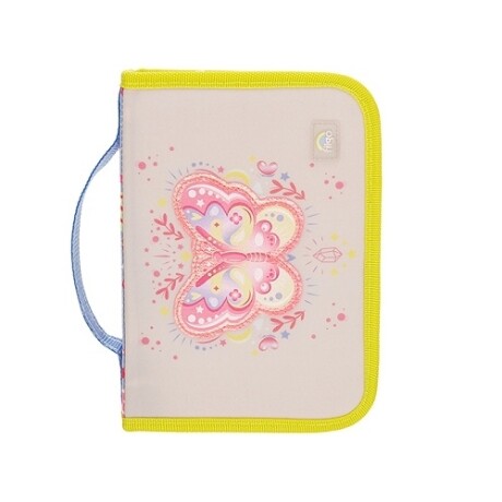 Cartuchera Filgo Starpak Mariposa fondo Beige