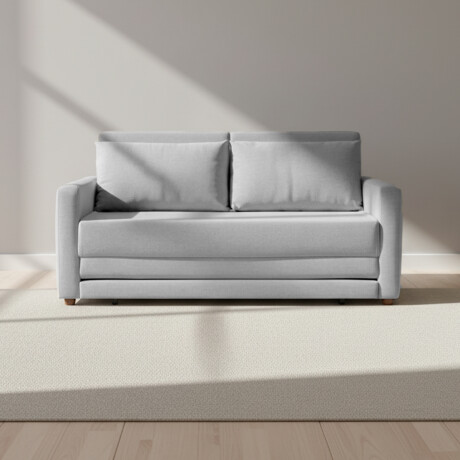 SOFA TELA-Y-MADERA GRIS LONDON