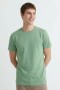 Remera cuello redondo ICONIC 150 VERDE OLIVA