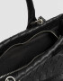 City Cartera City Trenzada - Negro