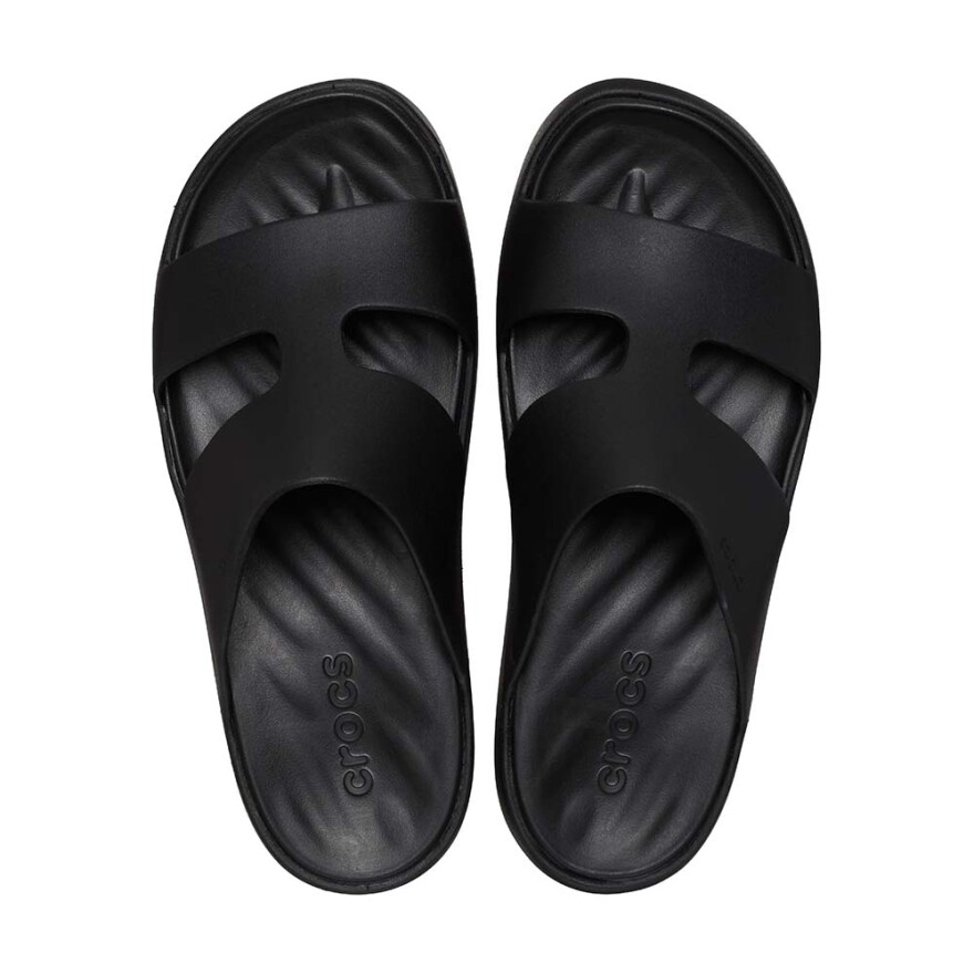 Sandalias Crocs Getaway Platform H-Strap W Mujer Black