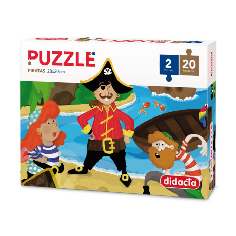 Puzzle piratas 2 de 20 piezas Puzzle piratas 2 de 20 piezas