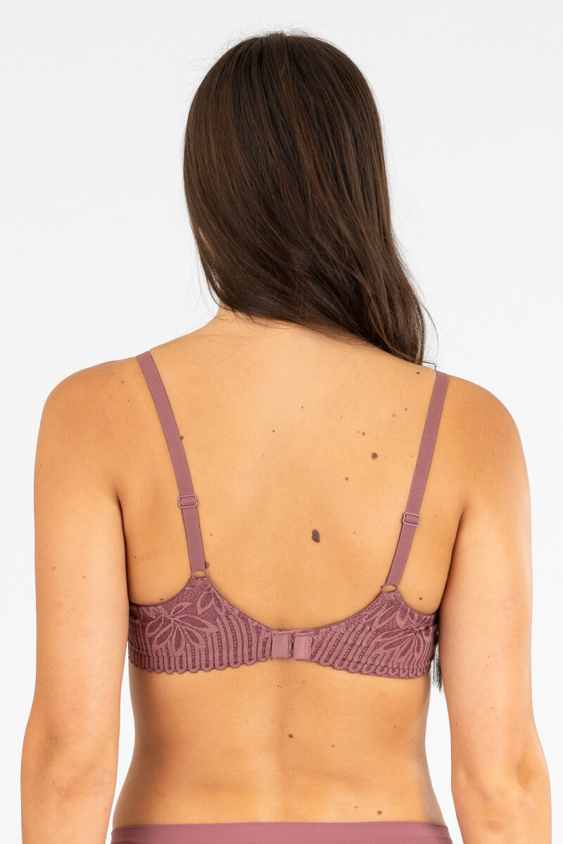 Triangulo granate Rosa antique