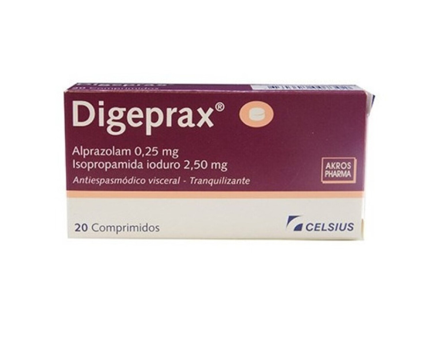 Digeprax 20 Comprimidos 