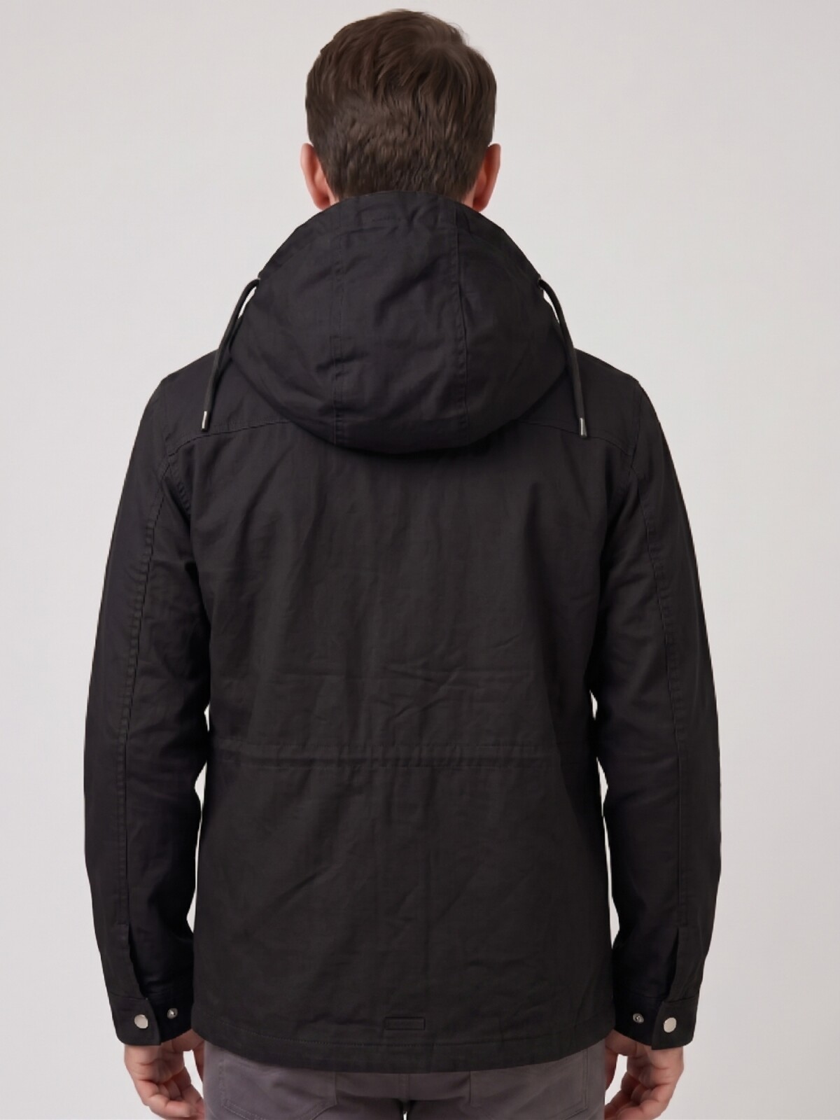 CAMPERA GABARDINA NEGRO