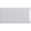 CERÁMICA BISELADA BLANCO MATE BX "A" 10X20 CM Cerámica Biselada Blanco Mate Bx "a" 10x20 Cm