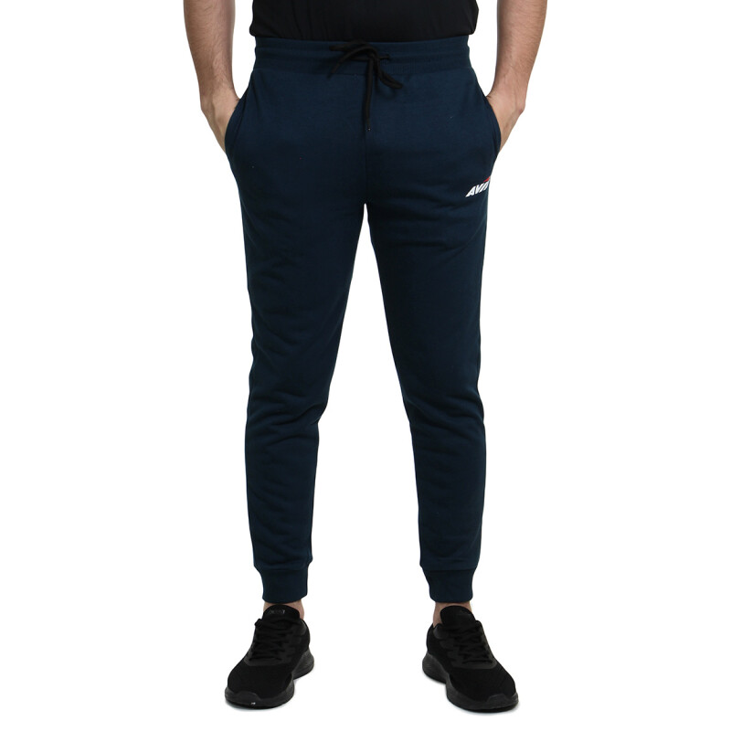 Avia Pantalon Largo Hombre - Marino/Blanco Marino-Blanco