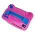 Maquina Inflador Globos Compresor 2 Injectores Cumpleaños Color Variante Rosado