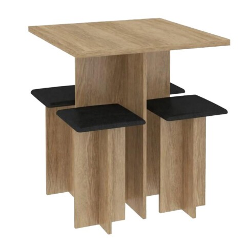 [ OUTLET ] Juego De Comedor Mesa con 4 Sillas Banquetas [ OUTLET ] Juego De Comedor Mesa con 4 Sillas Banquetas