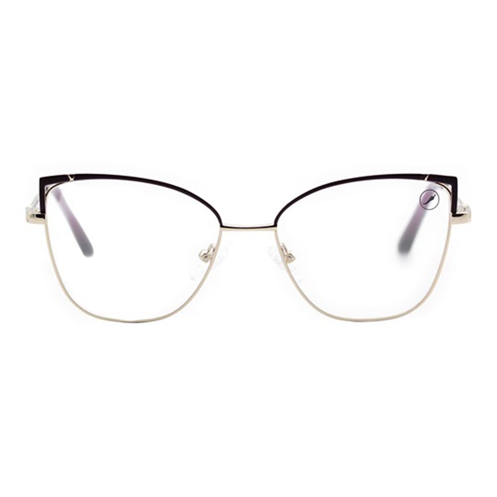 Lentes de vista Chilli Beans Cat Morado/Dorado