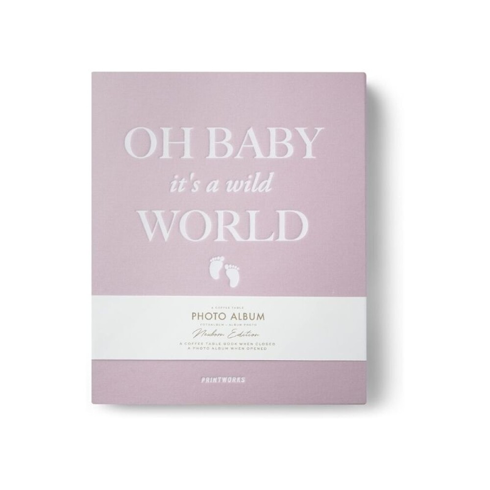 PRINTWORKS ALBUM DE FOTOS BABY ROSA LARGE PRINTWORKS ALBUM DE FOTOS BABY ROSA LARGE