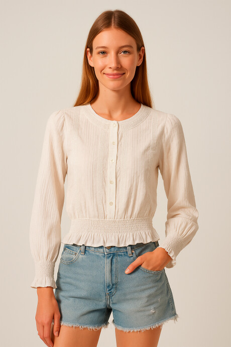 Blusa Acha Blanco