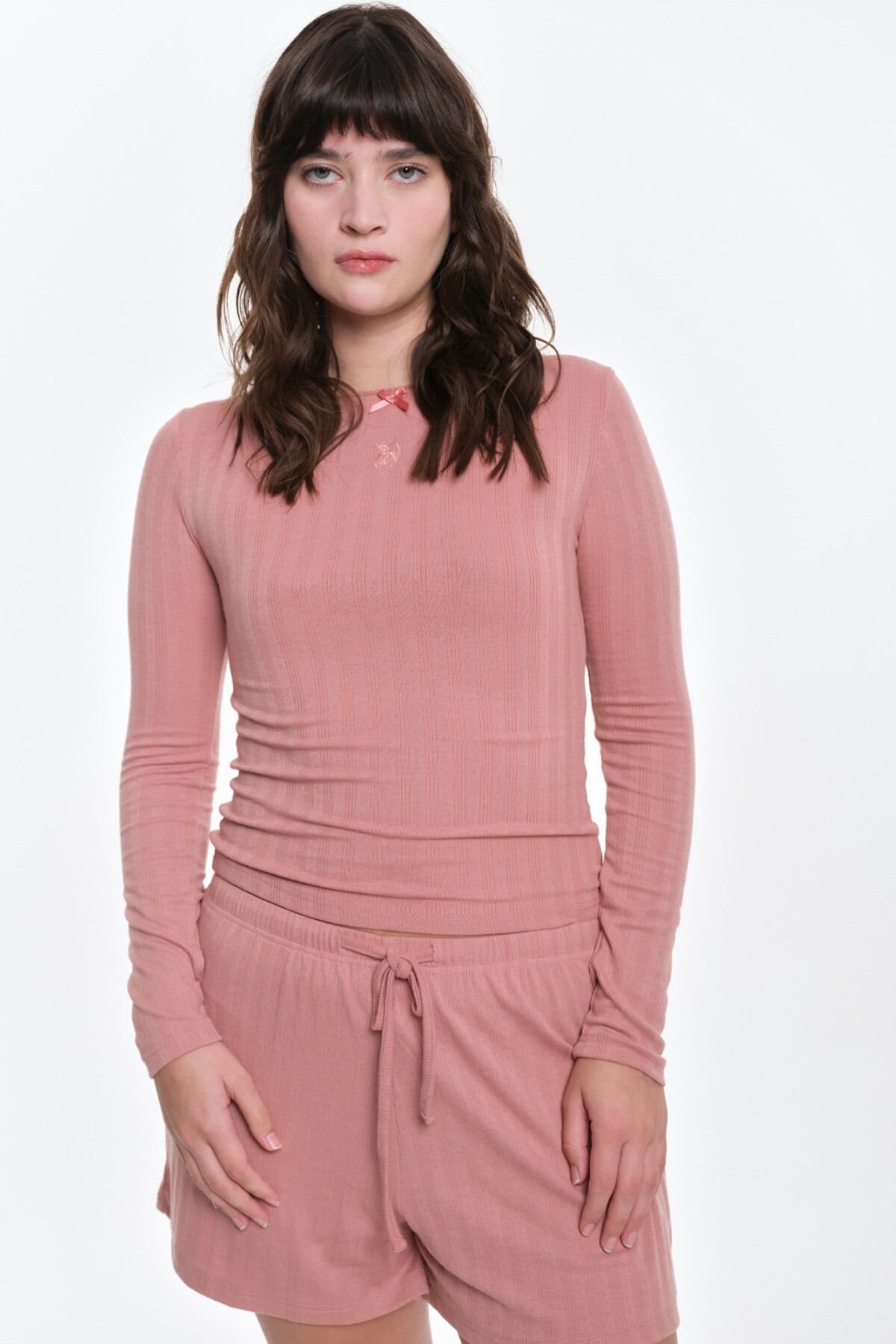 Remera Keswick Rosa Palo