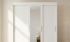 Ropero 3 Puertas Wardrobe Blanco Mate