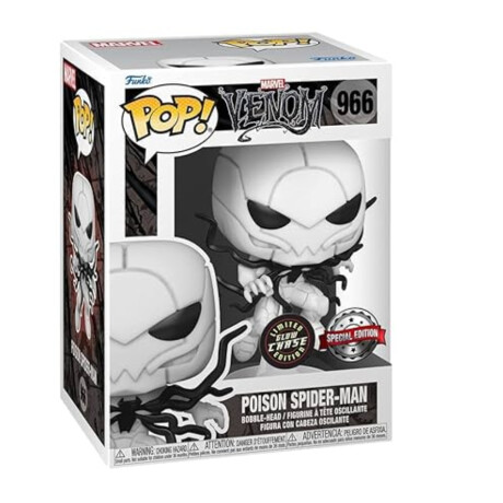 Poison Spider-Man • Marvel Venom [Exclusivo · Glows in the Dark] - 966 (CAJA DAÑADA) Poison Spider-Man • Marvel Venom [Exclusivo · Glows in the Dark] - 966 (CAJA DAÑADA)