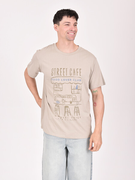 REMERA NAUPLIA CAFÉ VERDE GRISACEO