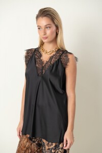 BLUSA AMMOLITA Negro