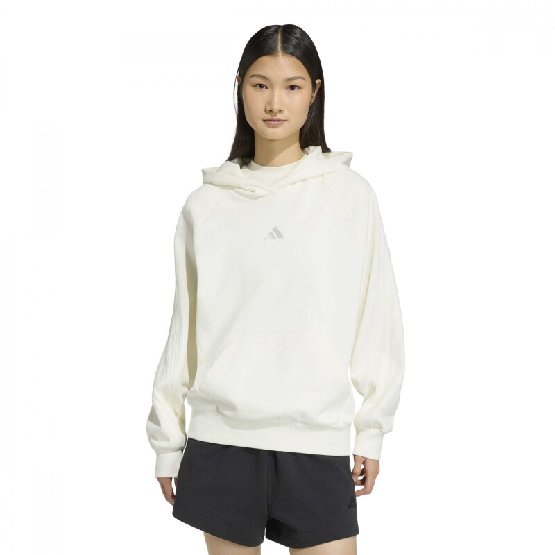 Canguro Adidas W AK 3S OH HD Mujer KV9929 Crema
