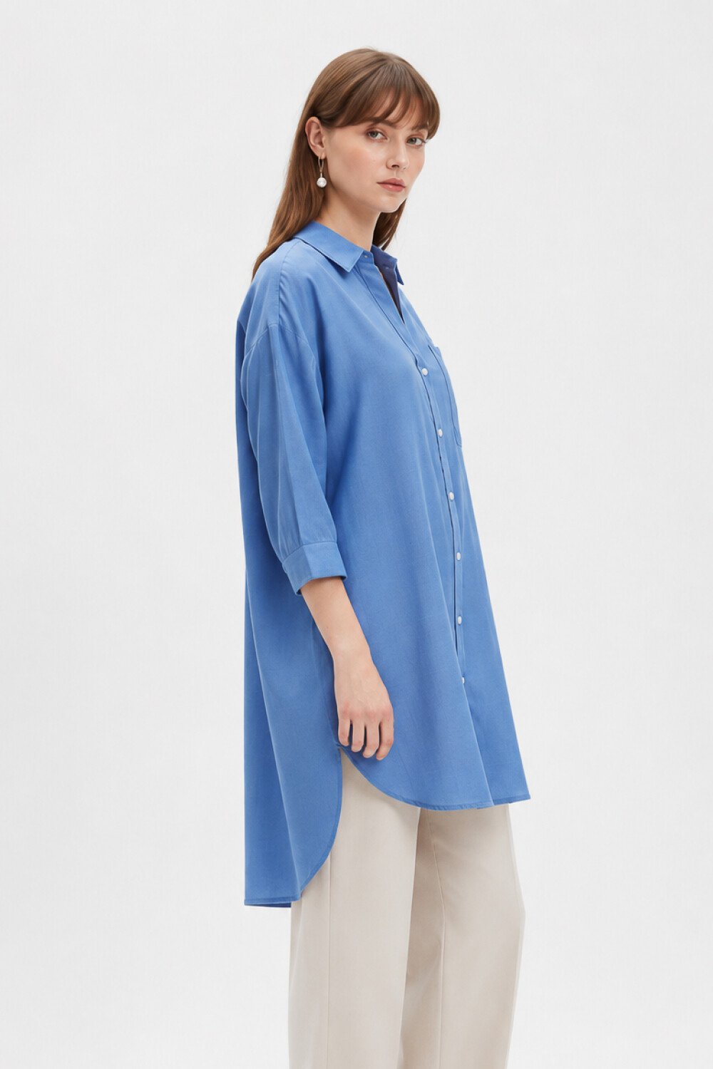 Camisa Ryan Azul Oscuro