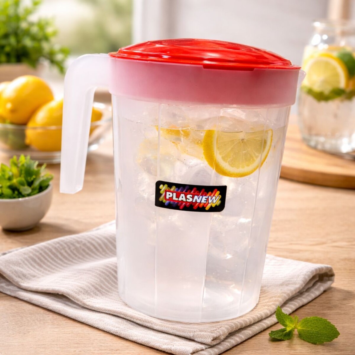 JARRA PLASTICA JUGO 4 LITROS 