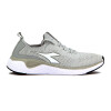 Diadora Calzado de Hombre Deportivo Running Adriatic Gris Claro-Blanco