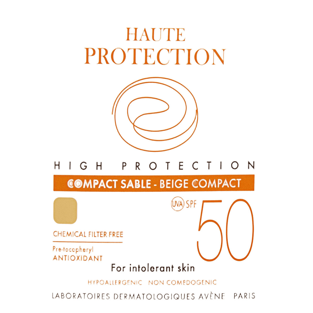 AVENE SOLAR COMPA SABLE PIEL CLARA SPF50 