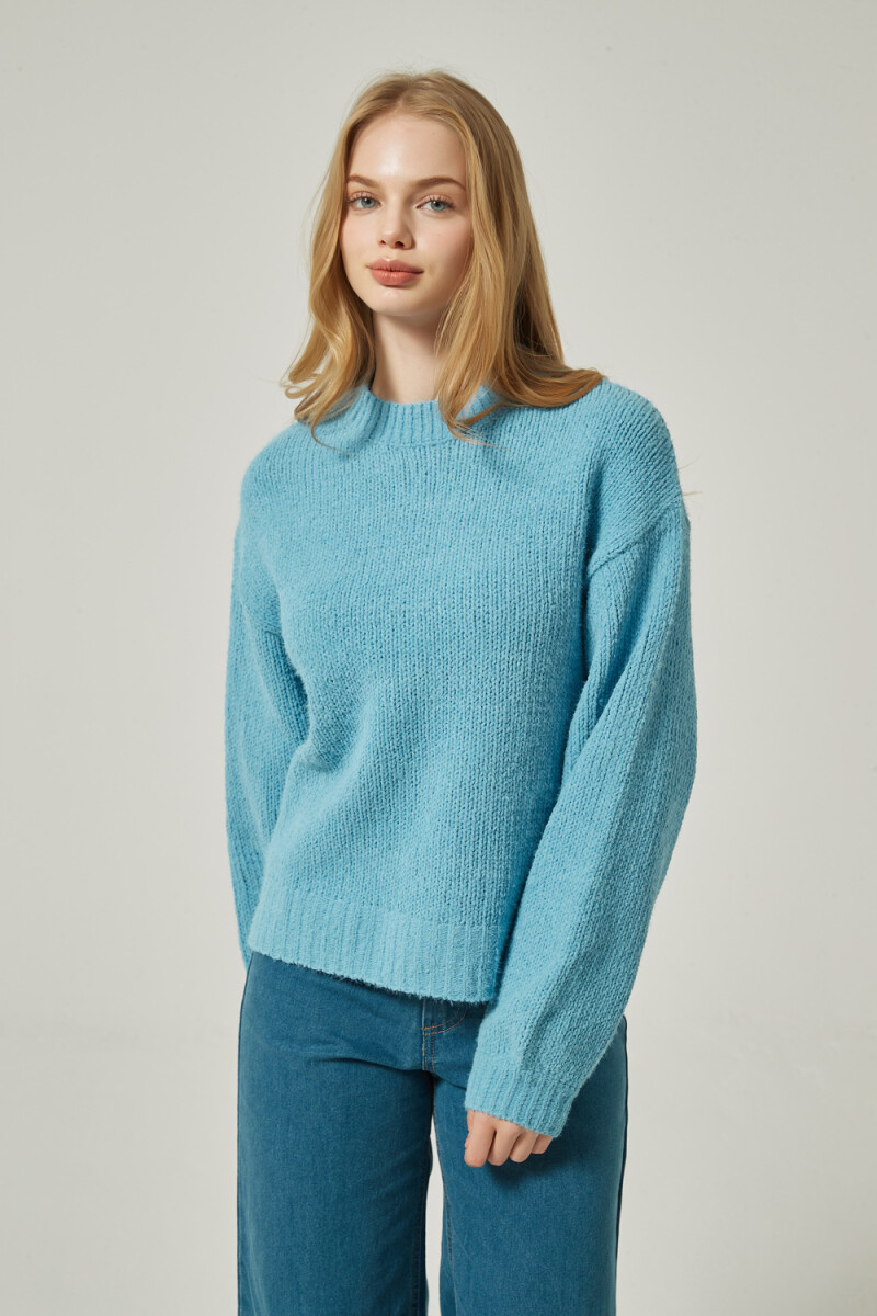 Sweater Besayi - Celeste 