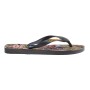 Sandalias Havaianas Top Warner Classics Hombre Acero Gris