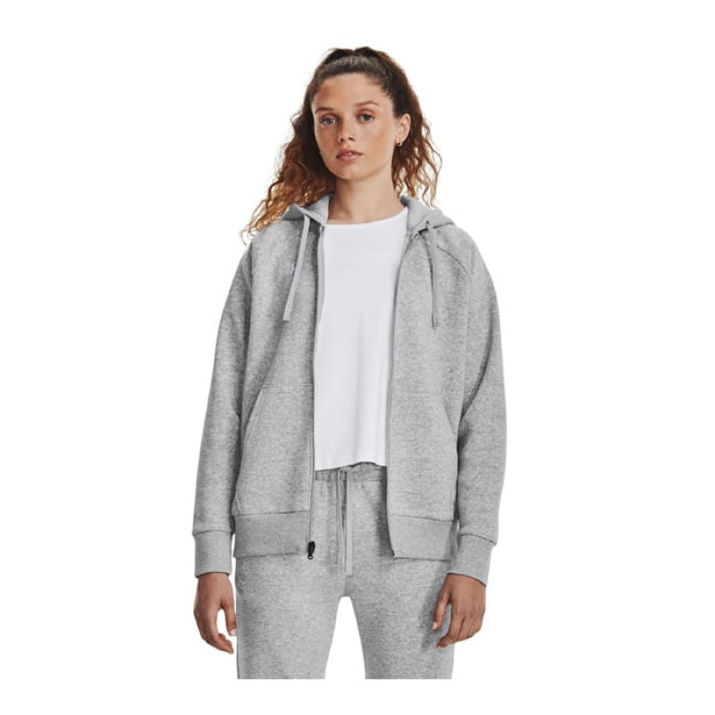 Campera Under Armour Rival Fleece de Mujer - 497A012Y81 Gris Claro