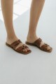 PRE VENTA SANDALIA NUDO Camel