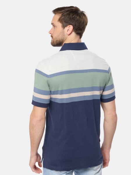 REMERA LEGACY 6028 AZUL VERDE