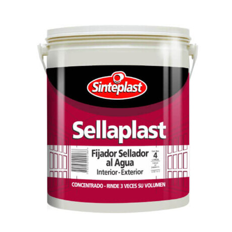 SELLAPLAST FIJADOR SELLADOR INCOLORO 3.6LT SINTEPLAST ++ N/a