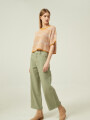 Pantalon Piticu Verde Claro