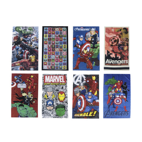 Toalla Playera Algodón 70 x 130 cm Avengers Surtidos
