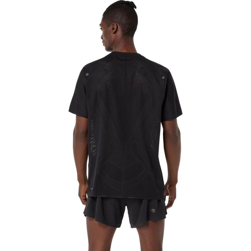 Polo Running Metarun SS Top Hombre Performance Black